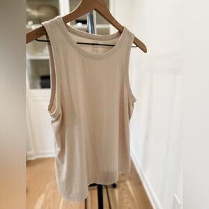 Jockey Ribbed Tank Top in Cream